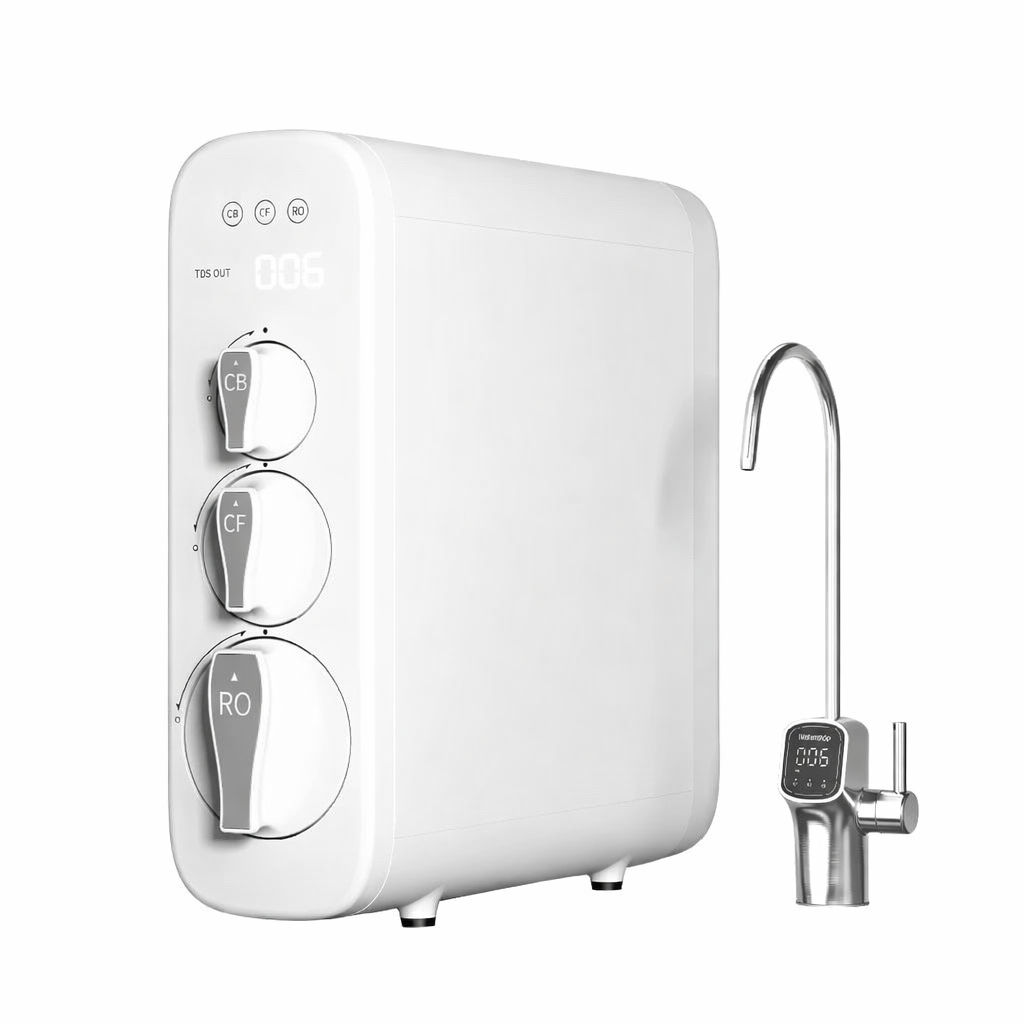 FLOWFRESH™ Reverse Osmosis System + UV LED Under-Sink Water Purifier System With Smart Display